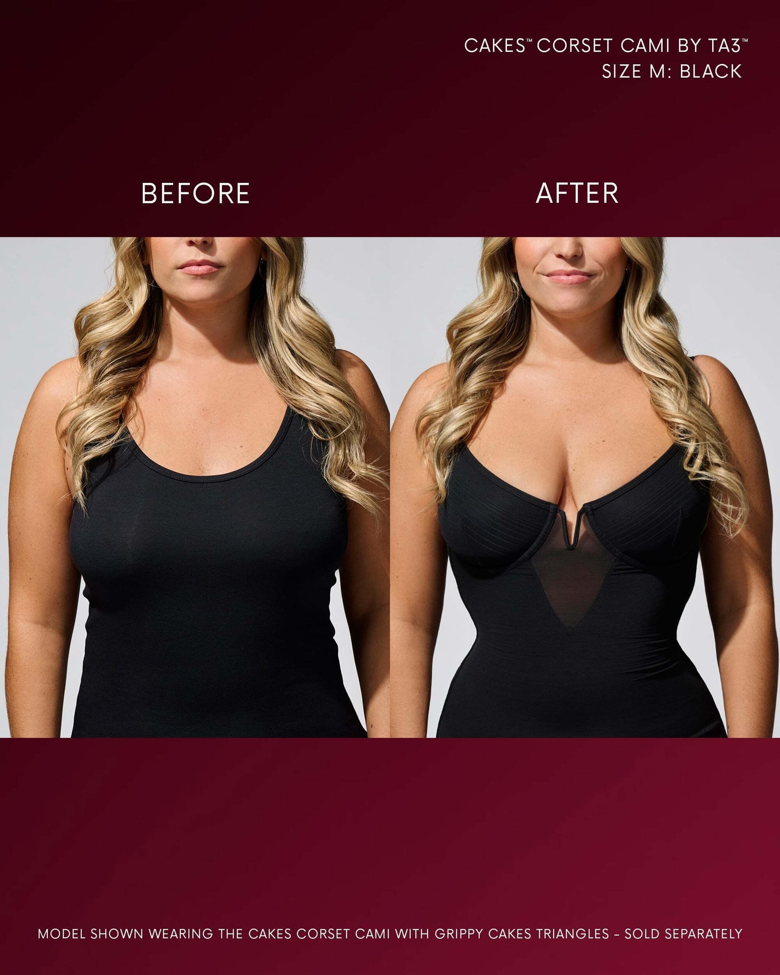 CAKES™ Corset Cami by TA3™